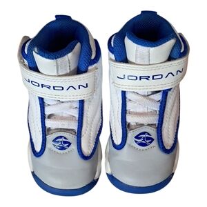 Jordan Infant Pro Strong White and Blue Sneakers